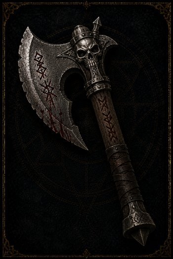 Skullrend Battleaxe